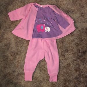 Baby Girl 3-Piece Outfit